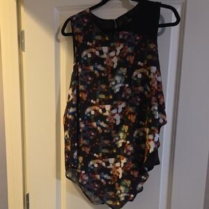 Mossimo Supply Co. Multicolor Sleeveless Top